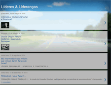 Tablet Screenshot of lideres-liderancas.blogspot.com