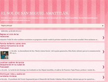 Tablet Screenshot of periodicoelsoldeamatitlan.blogspot.com