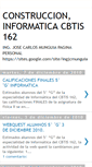 Mobile Screenshot of construccioncbtis162.blogspot.com