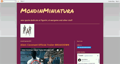 Desktop Screenshot of mondinminiatura.blogspot.com