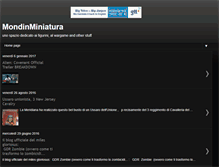 Tablet Screenshot of mondinminiatura.blogspot.com