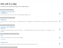 Tablet Screenshot of letscallitaday.blogspot.com