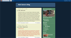 Desktop Screenshot of mattdamonisking.blogspot.com