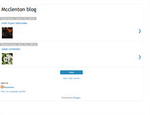 Tablet Screenshot of mcclentonbhmarrilee.blogspot.com