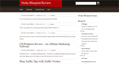 Desktop Screenshot of niche-blueprint-reviews.blogspot.com