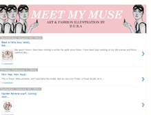 Tablet Screenshot of meetmymuse.blogspot.com