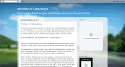 Desktop Screenshot of mehitabelsmusings.blogspot.com