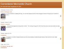 Tablet Screenshot of cornerstonemennonite.blogspot.com