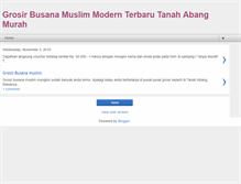 Tablet Screenshot of grosirpakaianmuslim.blogspot.com