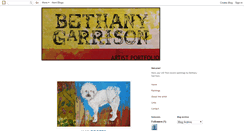 Desktop Screenshot of bethanygarrisonartist.blogspot.com