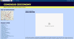 Desktop Screenshot of comeniusceeconomy.blogspot.com