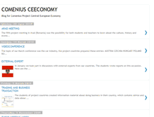 Tablet Screenshot of comeniusceeconomy.blogspot.com