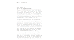 Desktop Screenshot of obba-obamaarticles.blogspot.com
