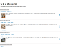 Tablet Screenshot of candgchronicles.blogspot.com