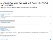 Tablet Screenshot of blackafricanamericanmale.blogspot.com