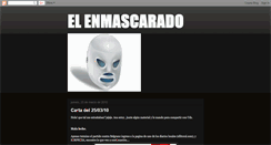 Desktop Screenshot of elenmascaradowt.blogspot.com