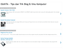 Tablet Screenshot of idekitablog.blogspot.com