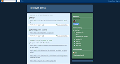 Desktop Screenshot of lecoursdefarizha.blogspot.com