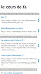 Mobile Screenshot of lecoursdefarizha.blogspot.com