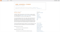 Desktop Screenshot of gospelunion.blogspot.com