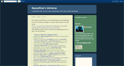 Desktop Screenshot of kazoodiver.blogspot.com