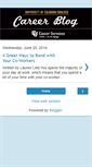 Mobile Screenshot of cucareerservices.blogspot.com
