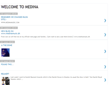 Tablet Screenshot of medinamusic.blogspot.com