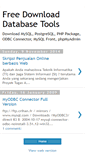 Mobile Screenshot of free-dbtools.blogspot.com