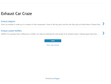Tablet Screenshot of exhaustcar.blogspot.com