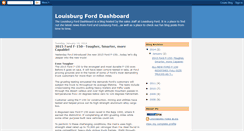 Desktop Screenshot of louisburgford.blogspot.com