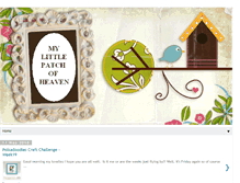 Tablet Screenshot of mylittlepatchofheaven-ams.blogspot.com