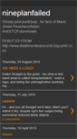 Mobile Screenshot of nineplanfailed.blogspot.com