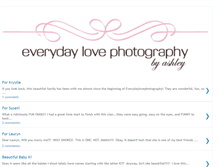 Tablet Screenshot of everydaylovephotography.blogspot.com