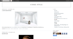 Desktop Screenshot of cirkestyle.blogspot.com