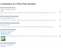 Tablet Screenshot of confessionsofafirsttimenovelist.blogspot.com