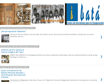 Tablet Screenshot of cooperacionbata.blogspot.com