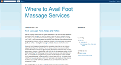 Desktop Screenshot of footmassage2011.blogspot.com