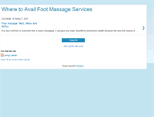 Tablet Screenshot of footmassage2011.blogspot.com