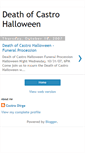 Mobile Screenshot of deathofcastrohalloween.blogspot.com