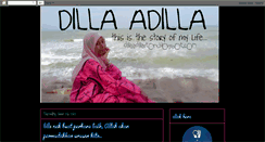 Desktop Screenshot of dillaadillastory.blogspot.com