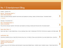 Tablet Screenshot of no-1-entertainment-blog.blogspot.com