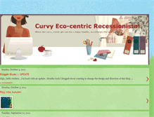 Tablet Screenshot of curvyrecessionista.blogspot.com