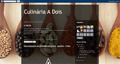 Desktop Screenshot of culinariaadois.blogspot.com