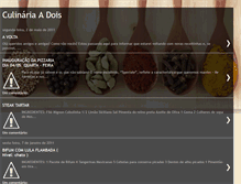 Tablet Screenshot of culinariaadois.blogspot.com