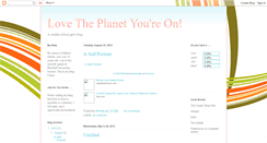 Desktop Screenshot of lovetheplanetyoureon.blogspot.com