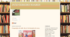 Desktop Screenshot of joaoribeirosoares.blogspot.com