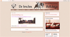 Desktop Screenshot of delenclosbulldogs.blogspot.com