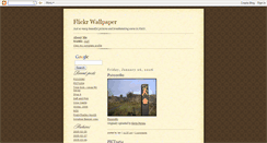 Desktop Screenshot of flickrwallpaper.blogspot.com