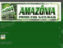 Tablet Screenshot of amazonia-produtosnaturais.blogspot.com