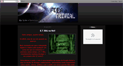 Desktop Screenshot of foradotrivial.blogspot.com